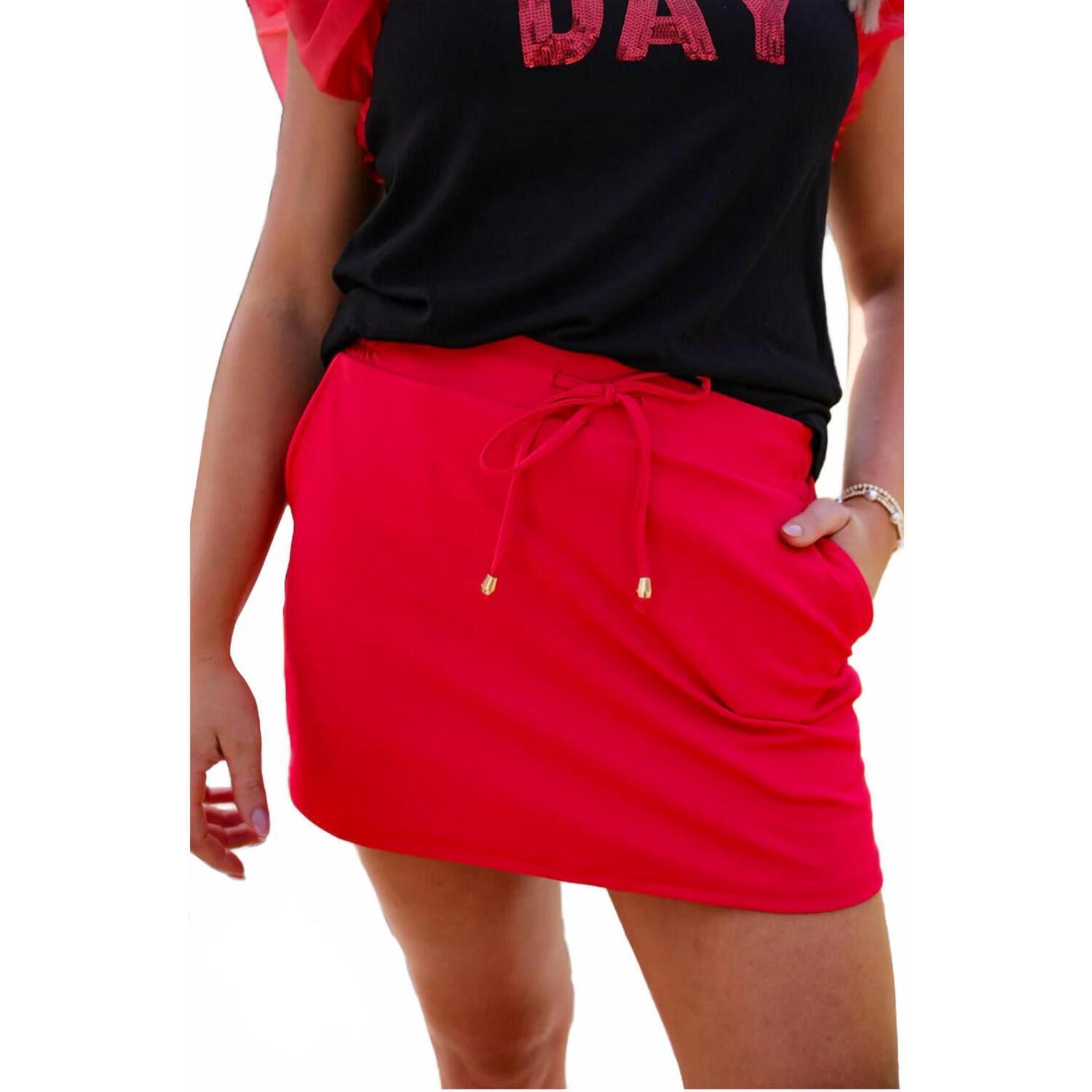 New Jess Lea Firecracker Skort In Red